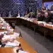 Reunião com parlamentares e representantes do governo sobre o projeto da escala de trabalho na Câmara.