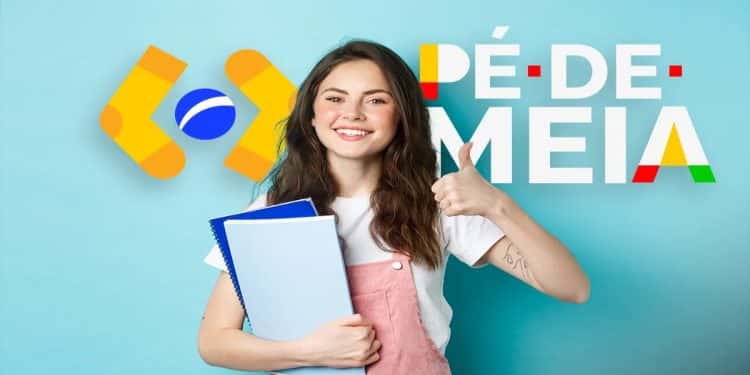 Estudante comemora o pagamento do Pé-de-Meia de junho, que deposita de R$ 200 a R$ 1.200 entre 29 de junho e 6 de julho
