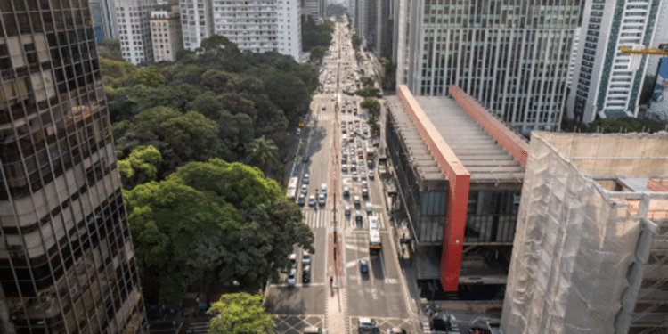 Vista da Avenida Paulista