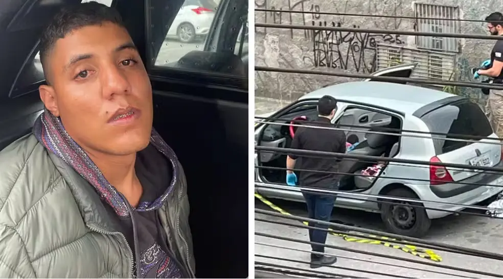 Imagem mostra o caso de vicaricídio envolvendo Breno de Souza Castro, suspeito de matar as filhas Ísis Helena e Lais Heloisa em São Paulo.