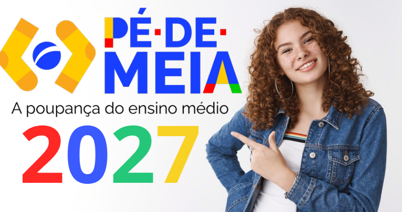 Jovem indica programa Pé-de-Meia 2027 para estudantes do ensino médio.