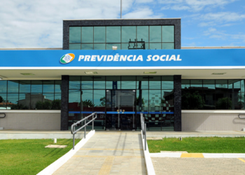 Agência Previdência Social de Limoeiro do Norte com fachada moderna.