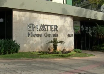 Fachada da Emater-MG, que abriu concurso com 120 vagas para níveis médio, técnico e superior.