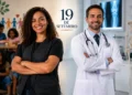 Educadora social e médico ortopedista representando as profissões celebradas no dia 19 de setembro.