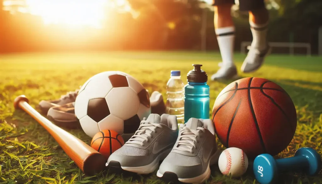 Áreas de atuação do profissional de Educação Física em diferentes segmentos esportivos.