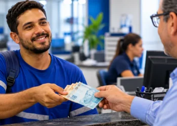 Trabalhador recebe pagamento em dobro por serviço realizado no feriado.